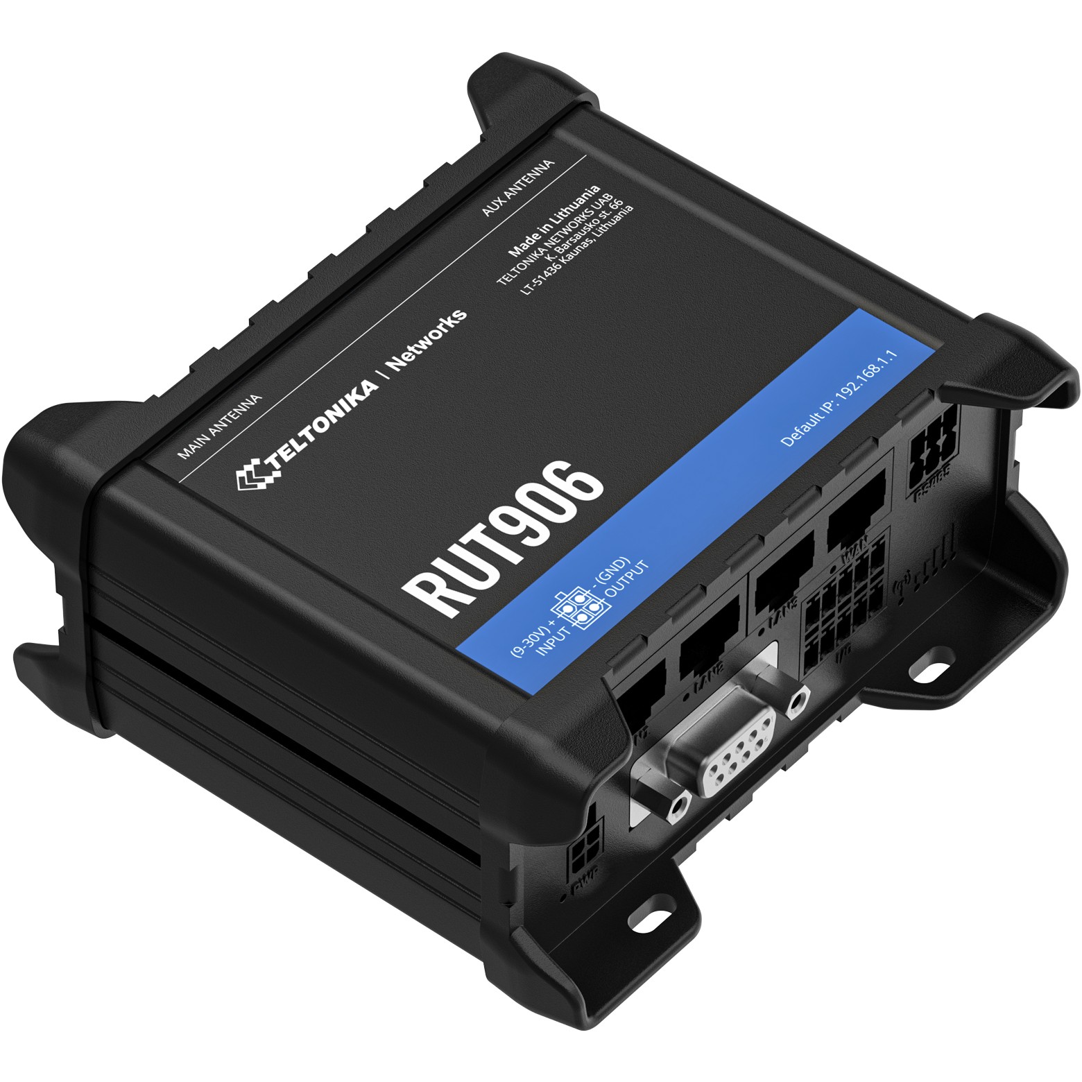 Router TELTONIKA 4G Industrijski Dual SIM WiFi 4x100Mb port-3