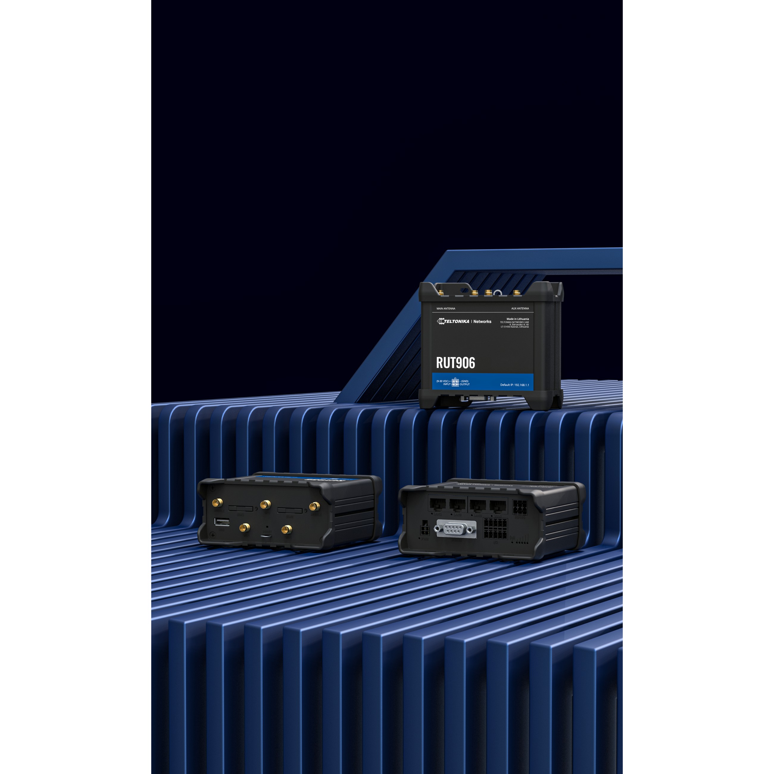 Router TELTONIKA 4G Industrijski Dual SIM WiFi 4x100Mb port-8