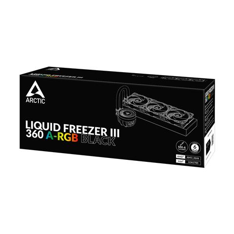 Vodeno hlađenje za procesor Arctic Liquid Freezer III 360 A-RGB(crna)-0