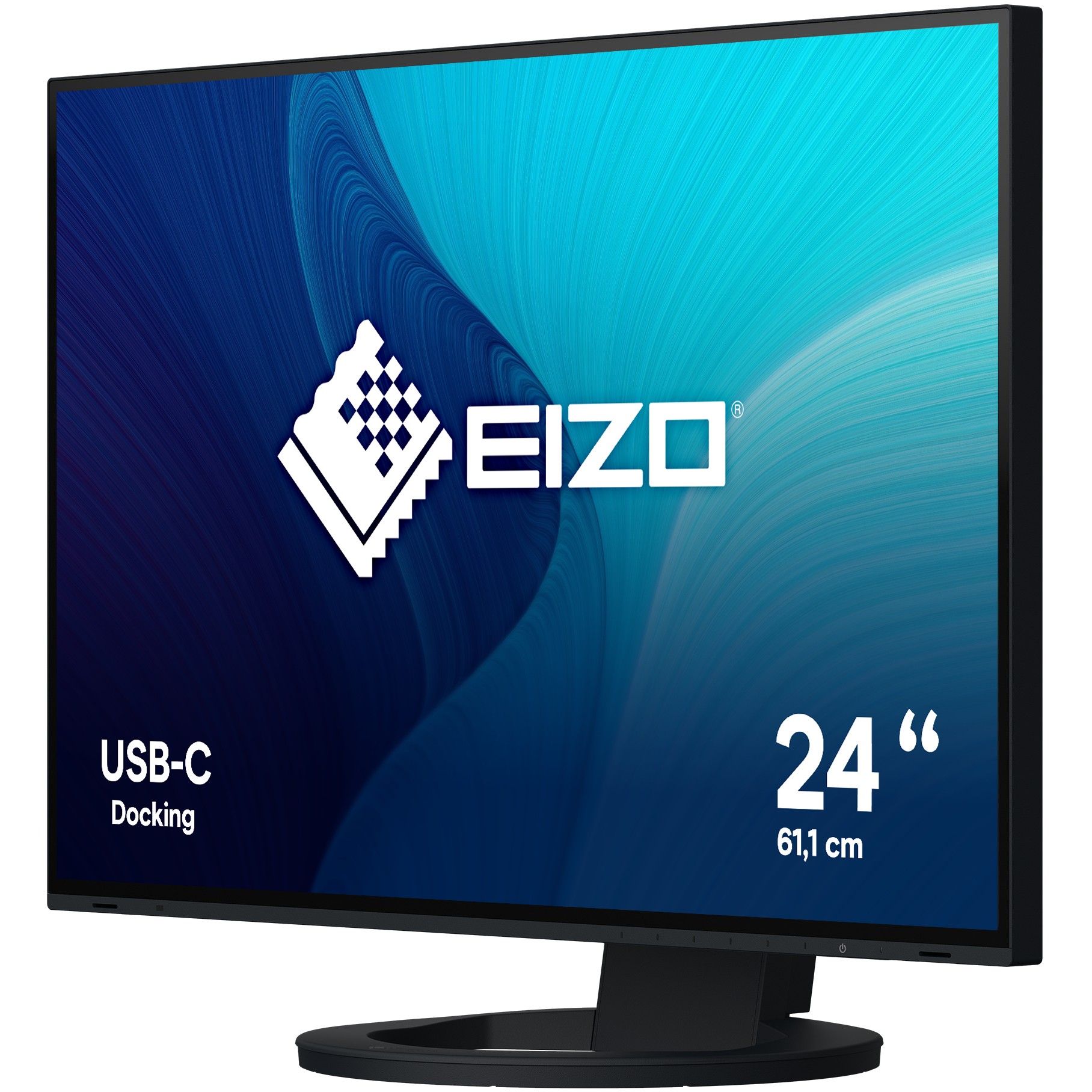 Monitor EIZO EV2485-BK 24" (1920x1200, IPS, 5 ms, USB-C, HDMI, DisplayPort)-2
