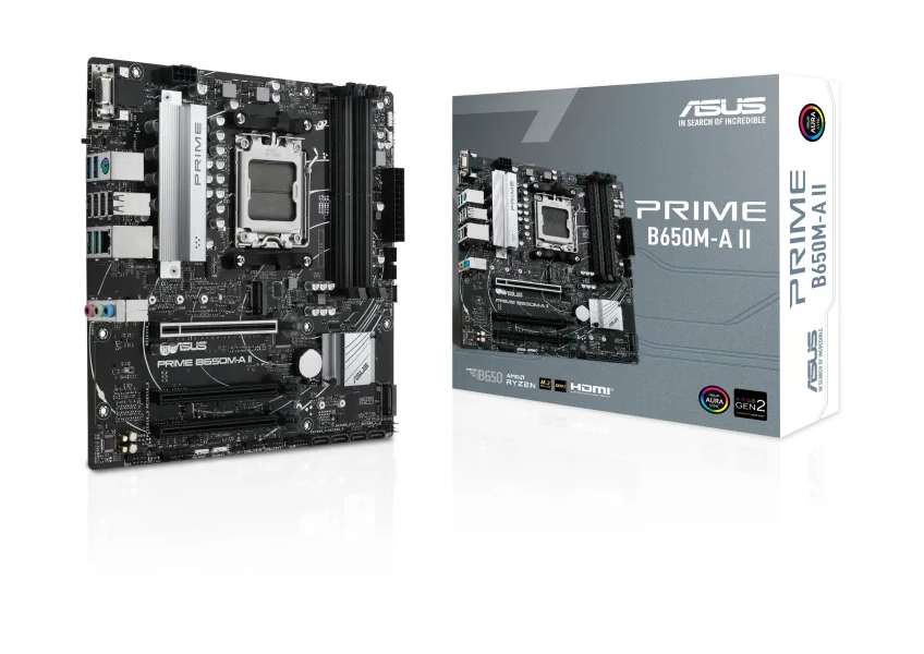 MBO AM5 ASUS PRIME B650M-A II-CSM (mATX, DDR5, PCIe 4.0, 2.5Gb Ethernet)-0