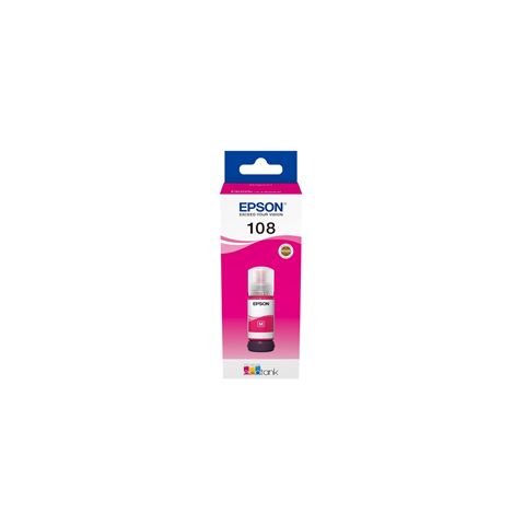 Tinta EPSON SUP INK EcoTank 108 Magenta 70 ml-0