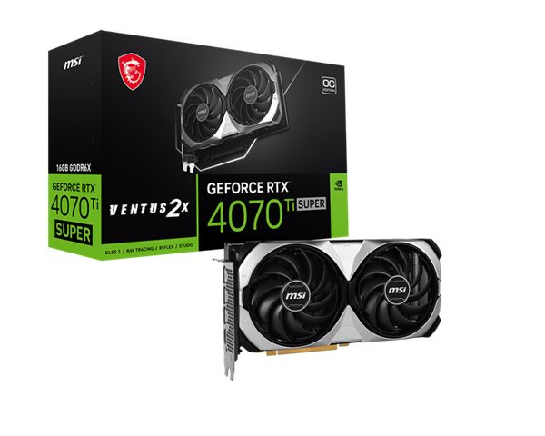 VGA MSI RTX 4070TiS 16G VENTUS 2X OC-1