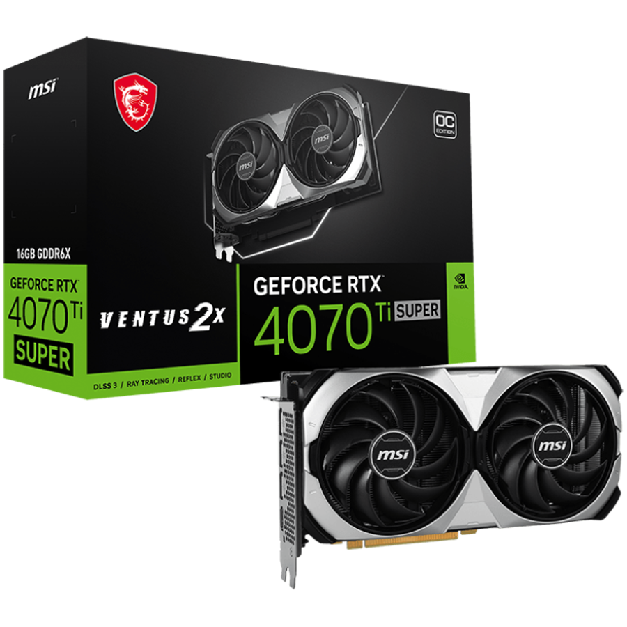 VGA MSI RTX 4070TiS 16G VENTUS 2X OC-0