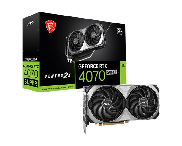 Grafička kartica MSI GeForce RTX 4070 SUPER VENTUS 2X OC (12gb gddr6x)-0