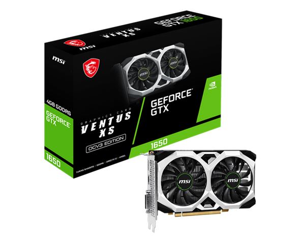 Grafička kartica MSI GTX 1650 D6 VENTUS XS OCV3 (4gb, gddr6)-0