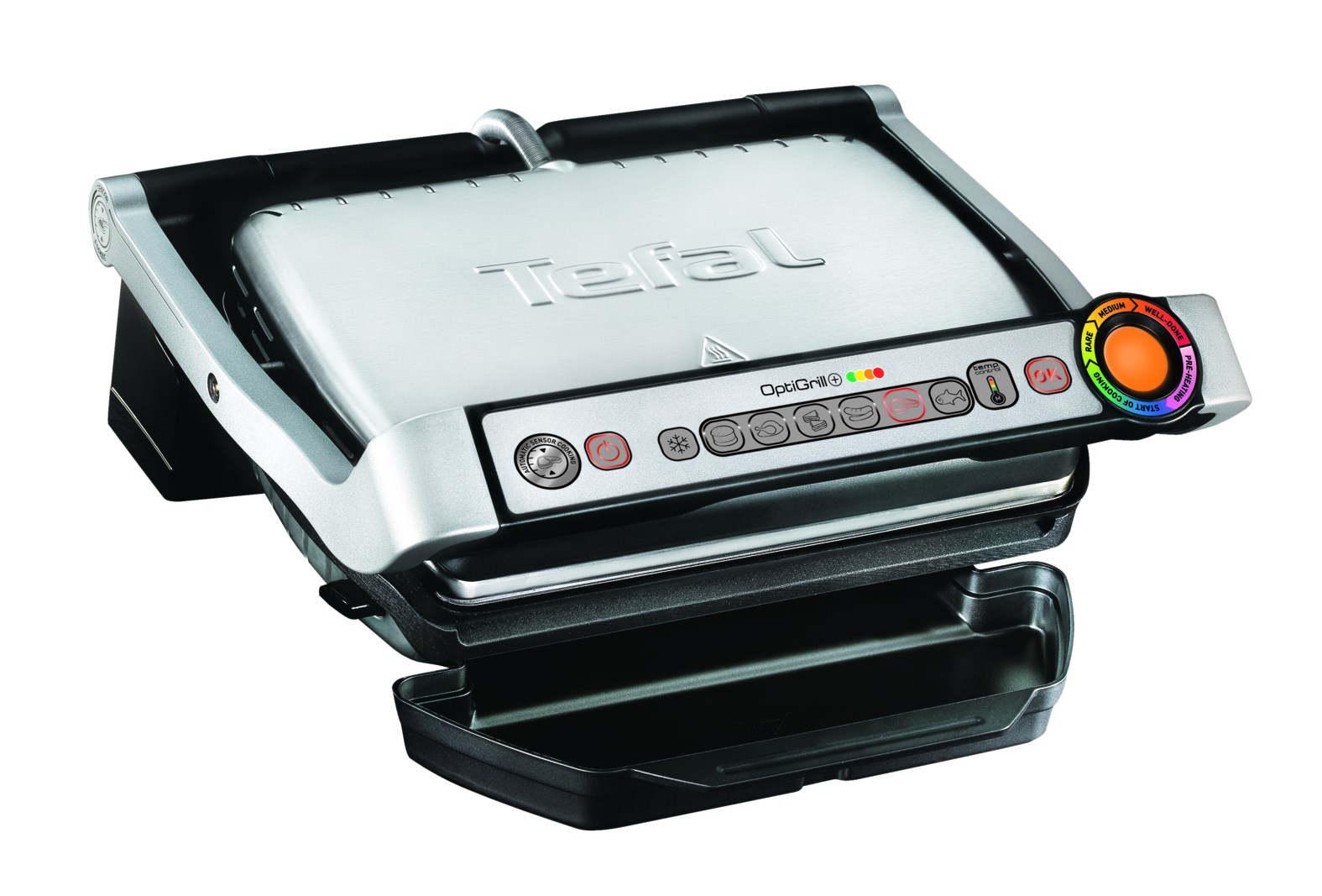 Električni grill TEFAL GC716D12 OptiGrill+ dodatak za vafle-0
