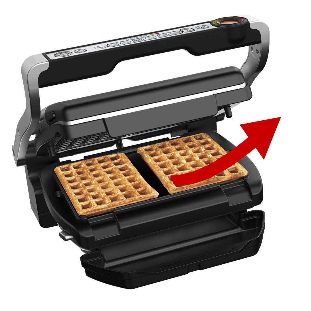Električni grill TEFAL GC716D12 OptiGrill+ dodatak za vafle-2