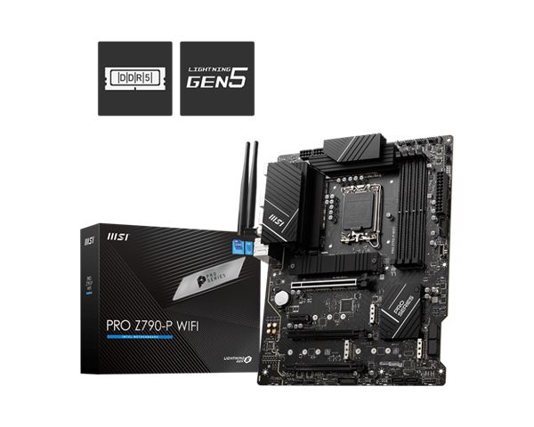 MBO 1700 MSI PRO Z790-P WIFI (LGA1700, Z790, DDR5, ATX)-0