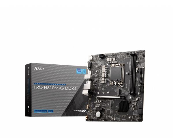 MBO MSI PRO H610M-G DDR4 (LGA1700, Intel H610, DDR4, mATX)
