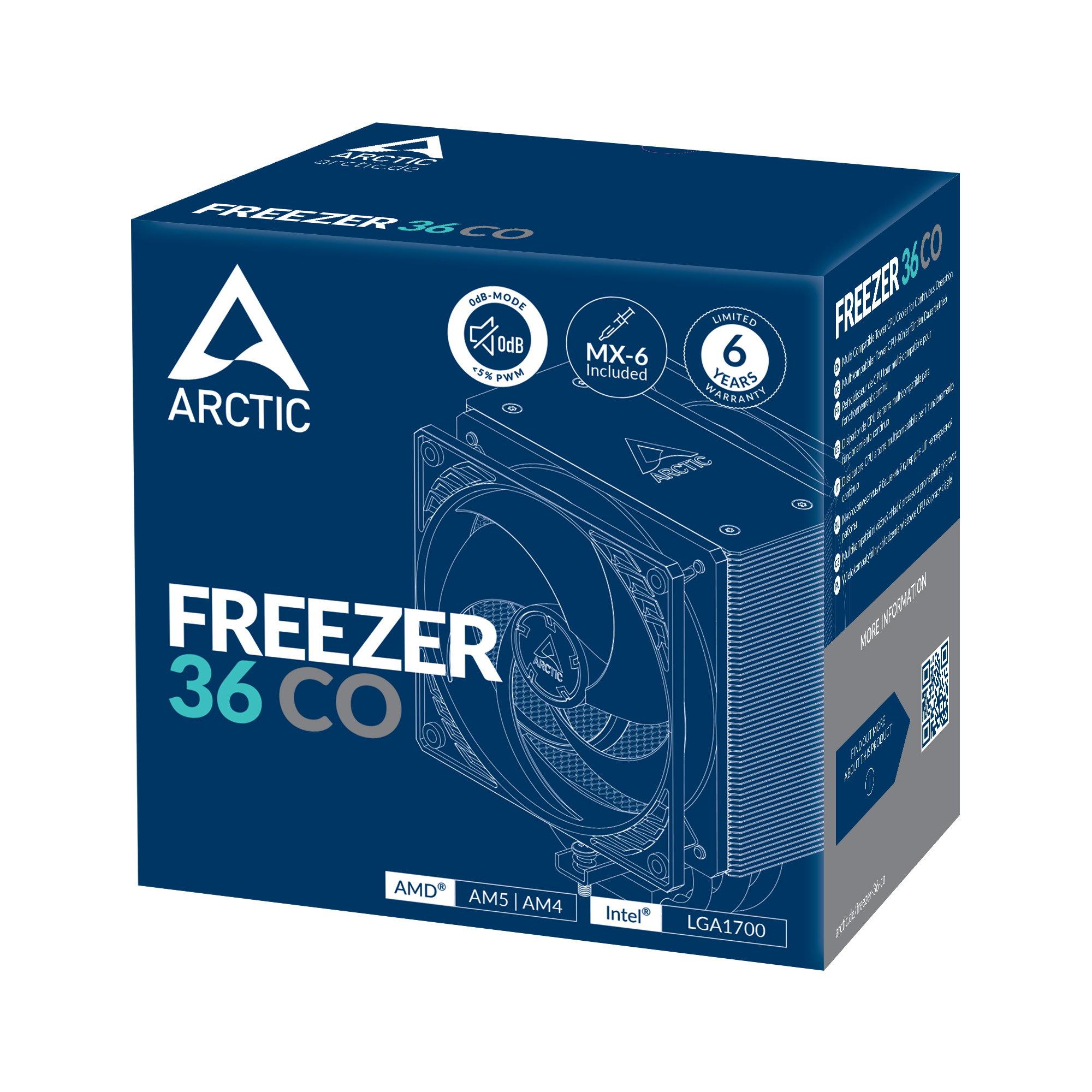 ARCTIC Freezer 36 CO, refrigerator for INTEL/AMD desktop processors-7