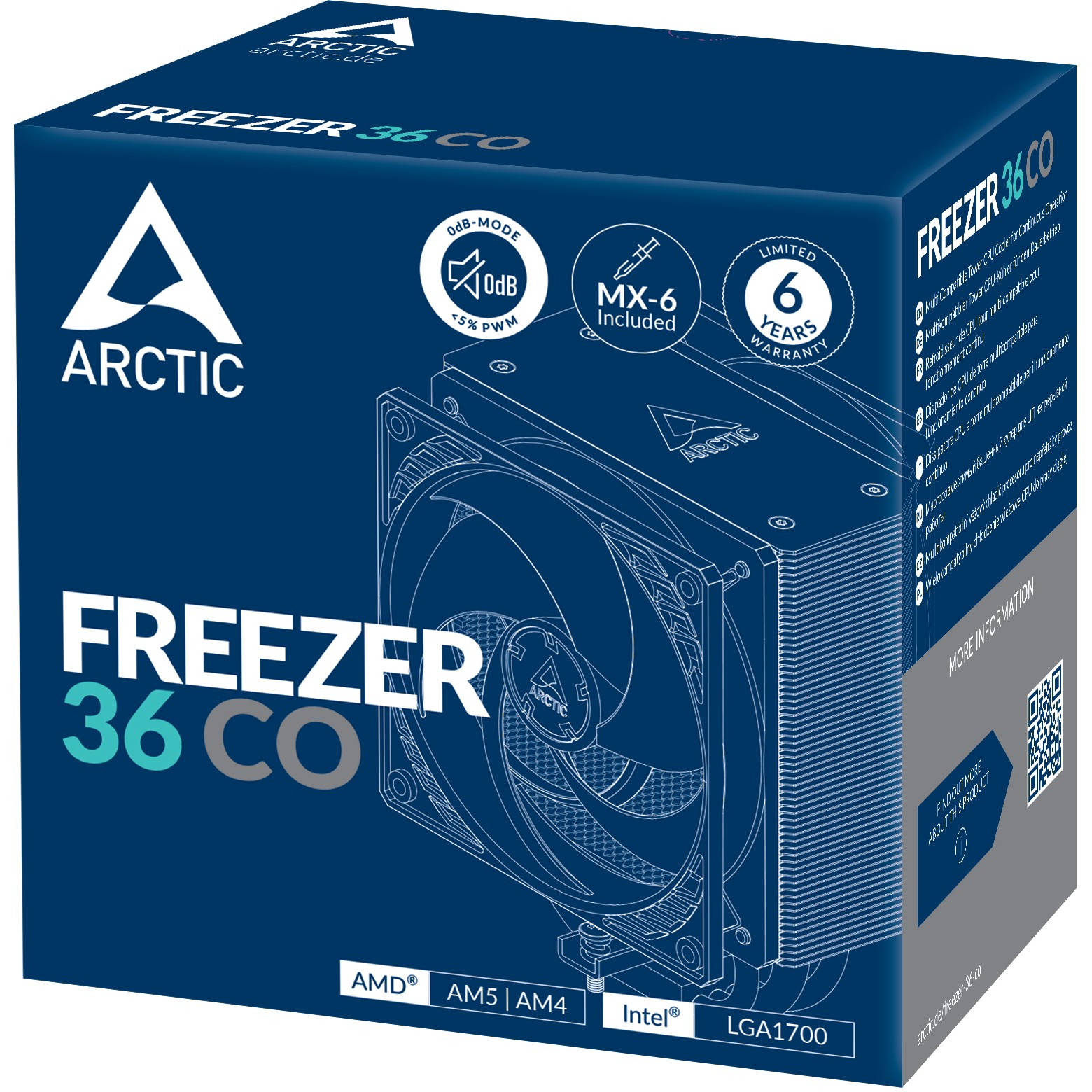 ARCTIC Freezer 36 CO, refrigerator for INTEL/AMD desktop processors-13