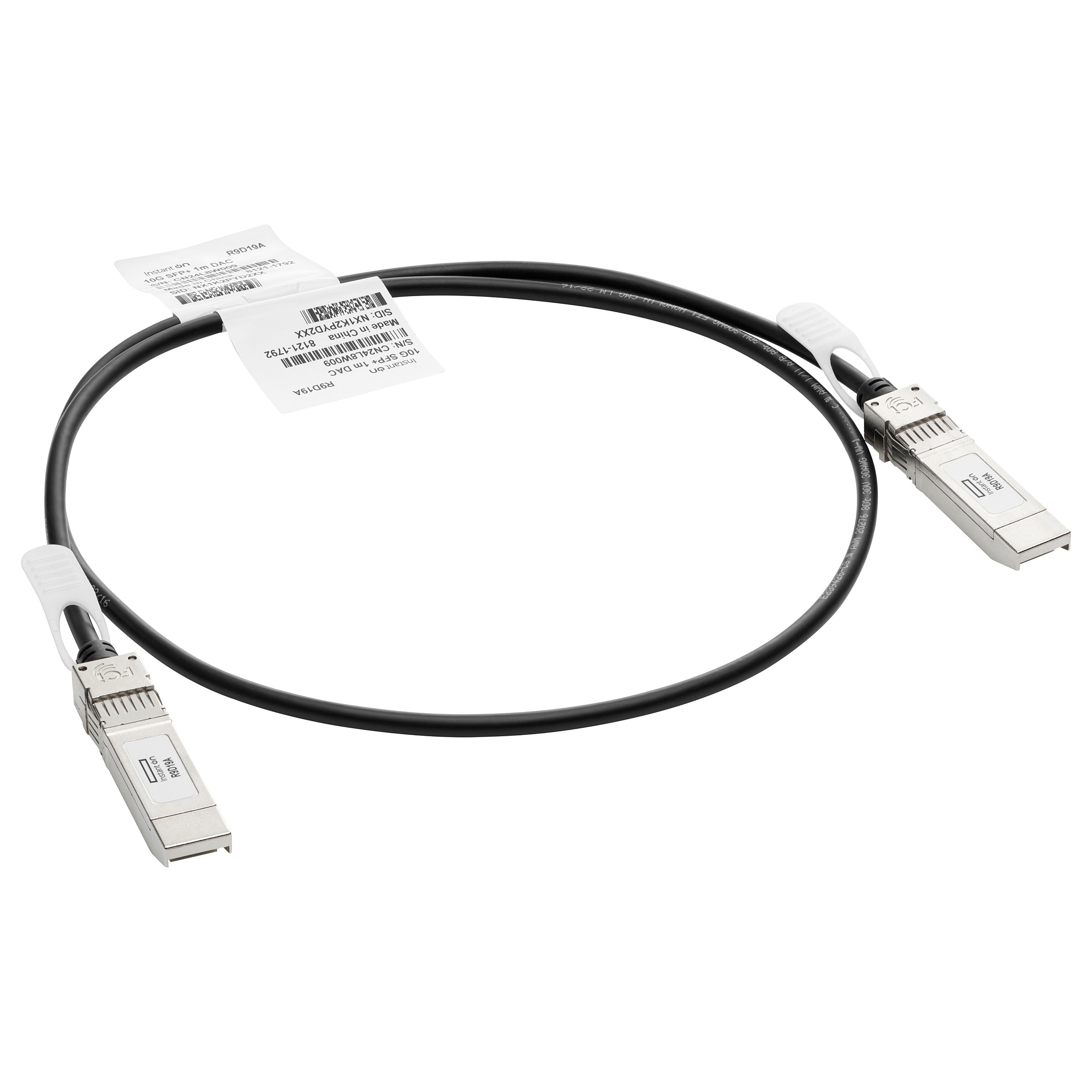 HPE SWITCH DOD ARUBA 10G SFP+ TO SFP+ 1M DAC CABLE-0