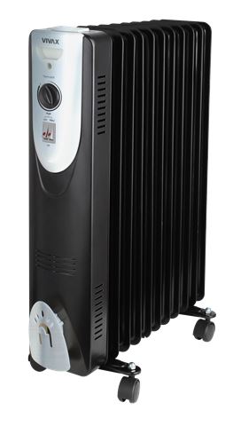 Uljni radijator VIVAX HOME OH-112500B (snaga 2500 W, 11 rebara)