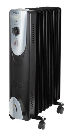 Uljni radijator VIVAX HOME OH-92000B (snaga 2000 W, 9 rebara)
