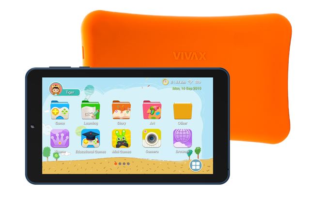 Dječji tablet VIVAX TPC-705 Kids (7", 1GB/16GB, WiFi, Android 9, crni)-0
