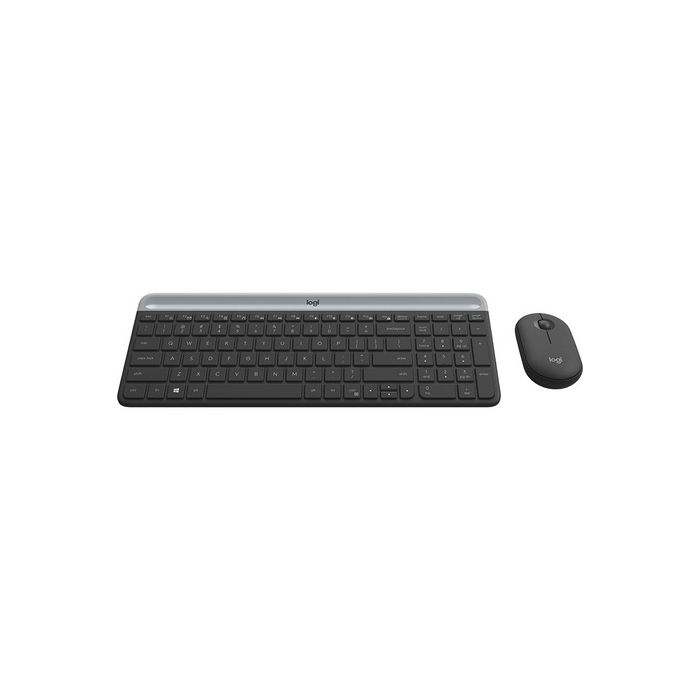 Bežični desktop komplet MK470 Slim Wireless crna-1