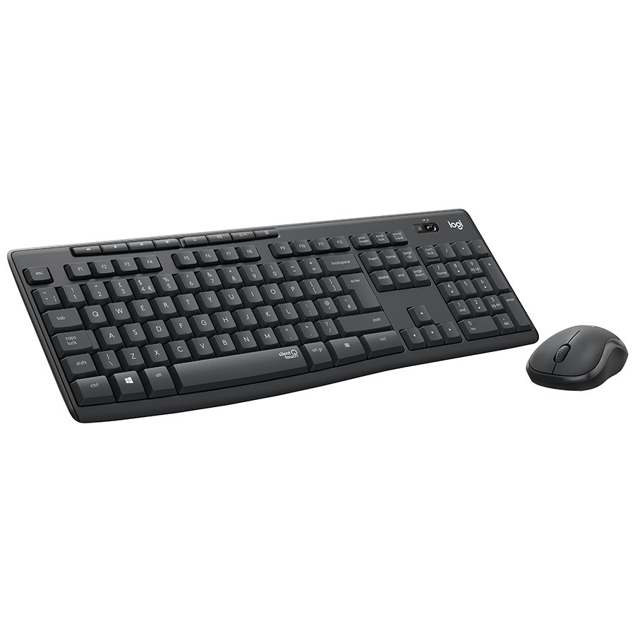 Tipkovnica i miš LOGITECH Wireless Desktop MK295 SLO (grafitni, bežični)-6