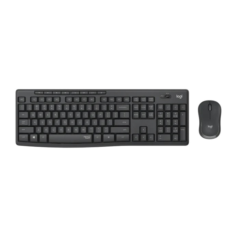 Tipkovnica i miš LOGITECH Wireless Desktop MK295 SLO (grafitni, bežični)-9