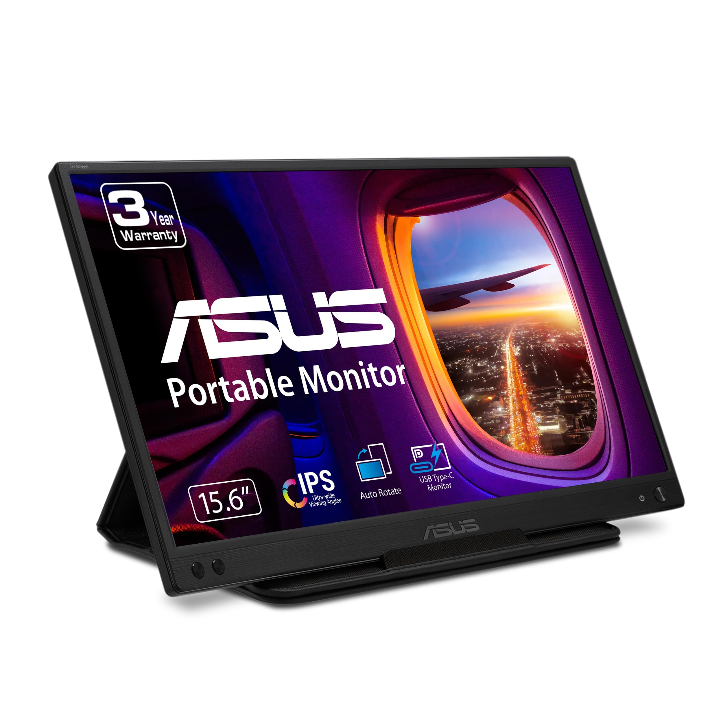 Monitor ASUS ZenScreen MB166C (15.6" IPS, FHD, 60Hz) crni-0