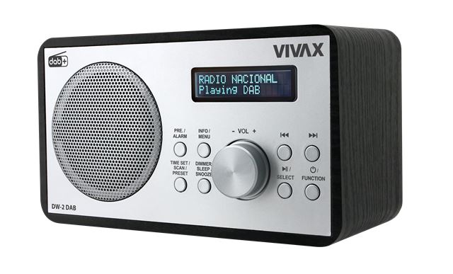 VIVAX VOX RADIO DW-2 DAB crna-0