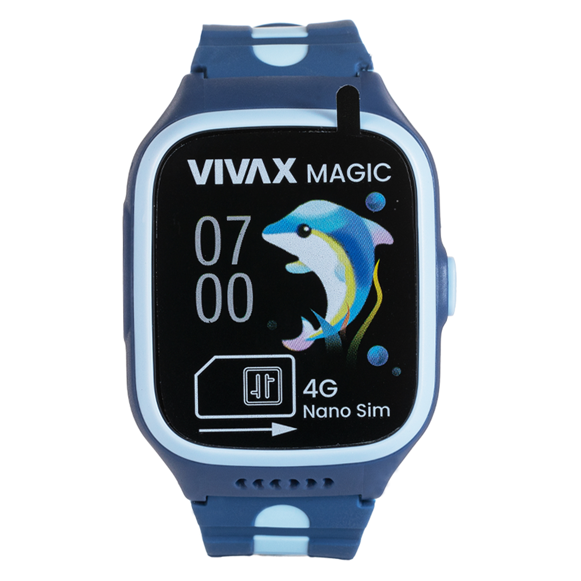 Dječji pametni sat VIVAX Watch 4G MAGIC plavi, Nano-Sim-1