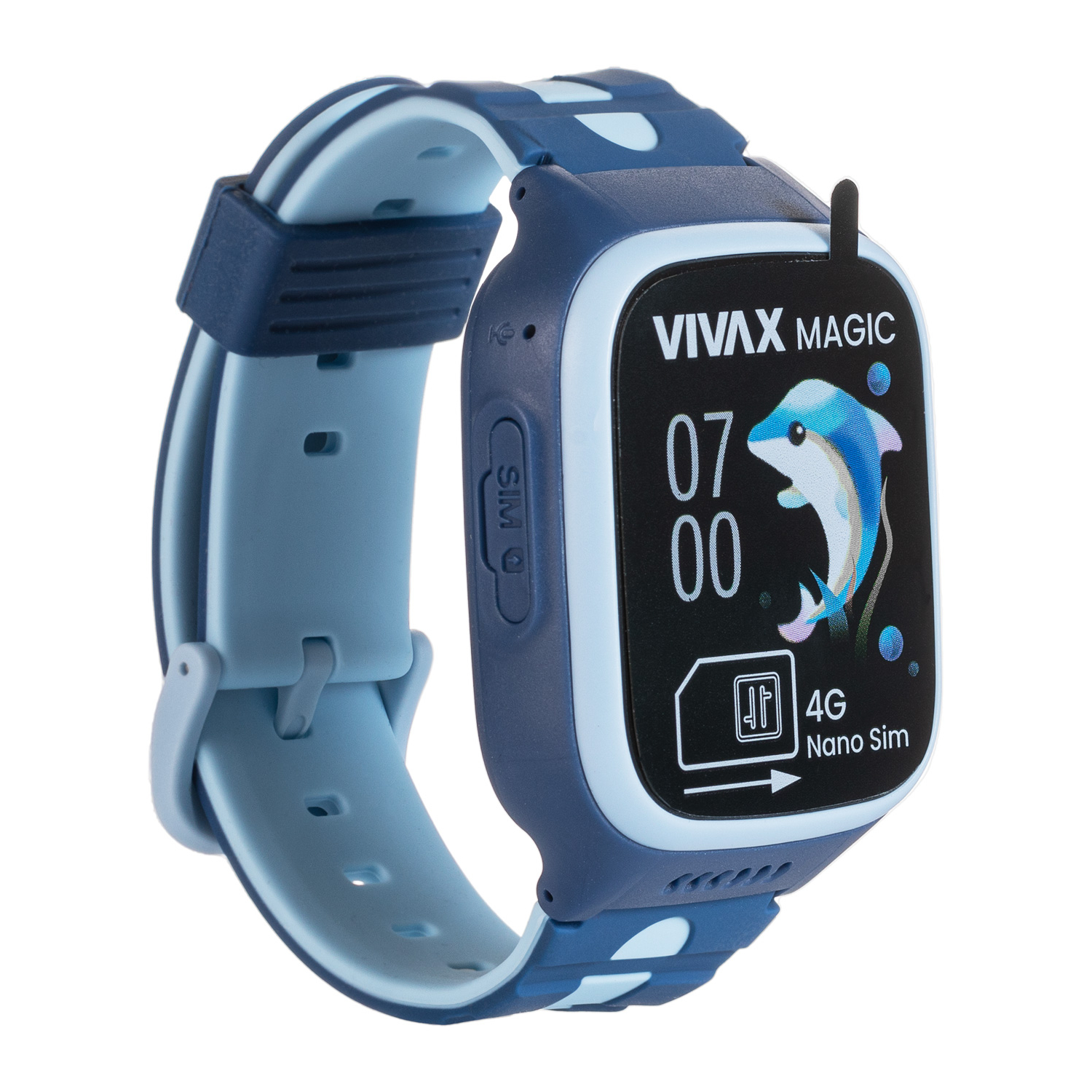 Dječji pametni sat VIVAX Watch 4G MAGIC plavi, Nano-Sim-0