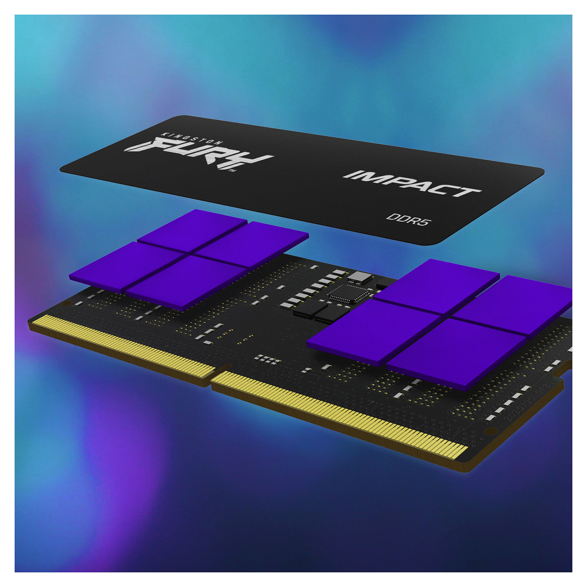 Memorija RAM KINGSTON Fury Impact SO-DIMM DDR5 16GB 5600 MHz-4