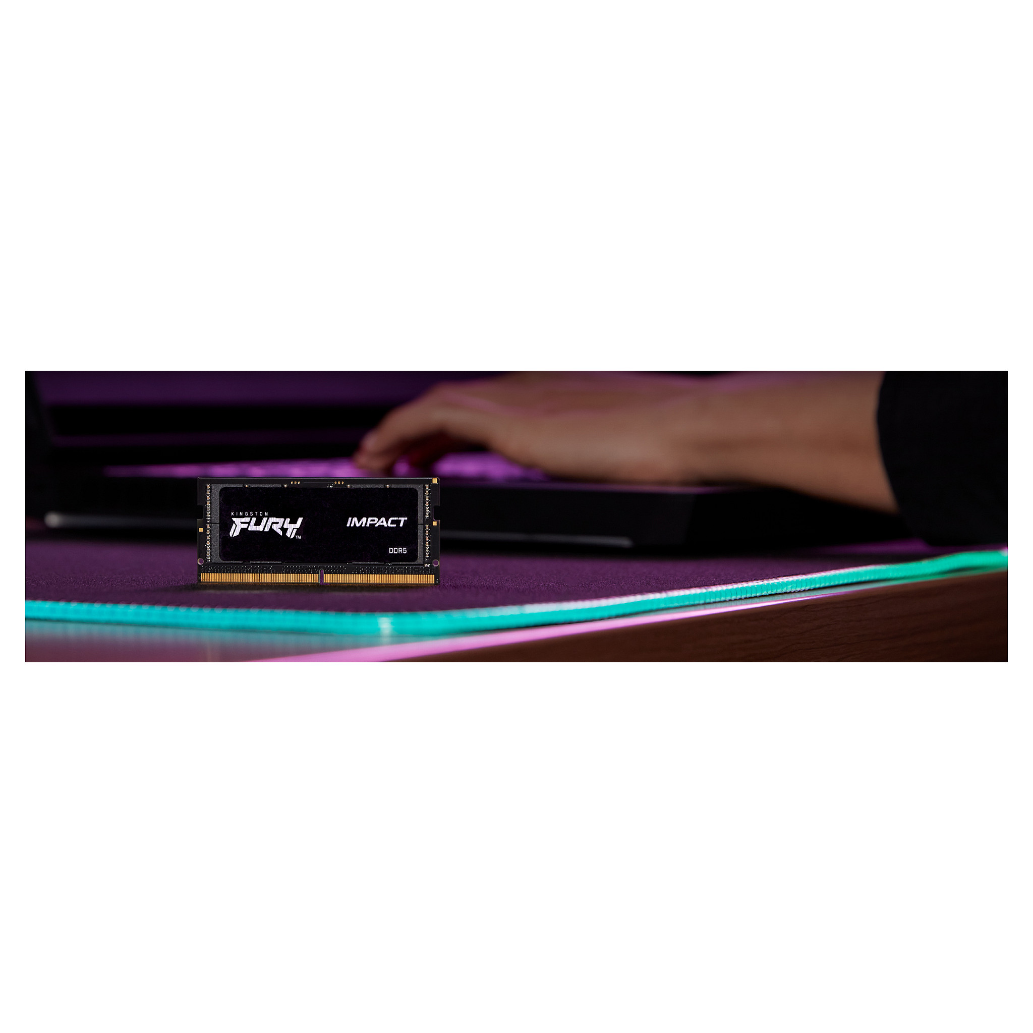 Memorija RAM KINGSTON Fury Impact SO-DIMM DDR5 16GB 5600 MHz-25