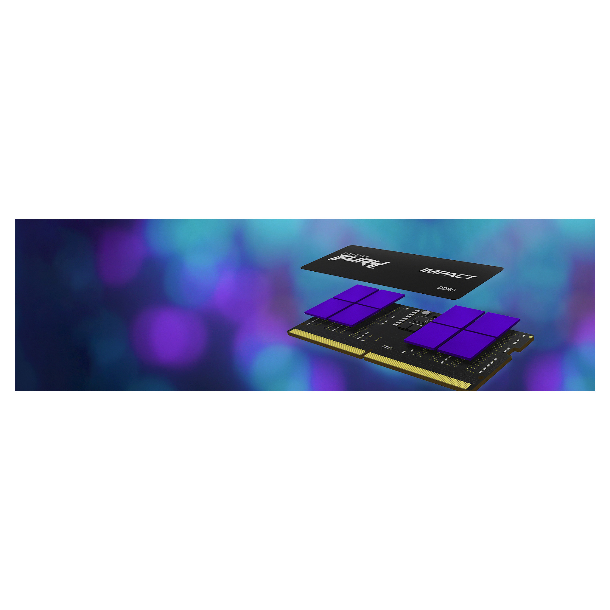 Memorija RAM KINGSTON Fury Impact SO-DIMM DDR5 16GB 5600 MHz-26
