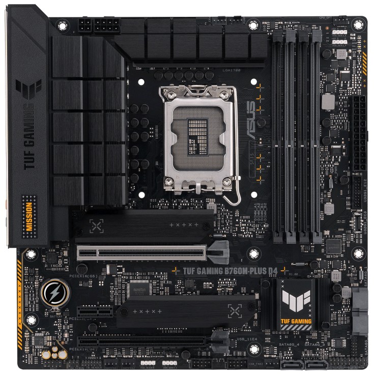 MBO ASUS TUF GAMING B760M-PLUS D4 (LGA1700, B760, DDR4, mATX)-0