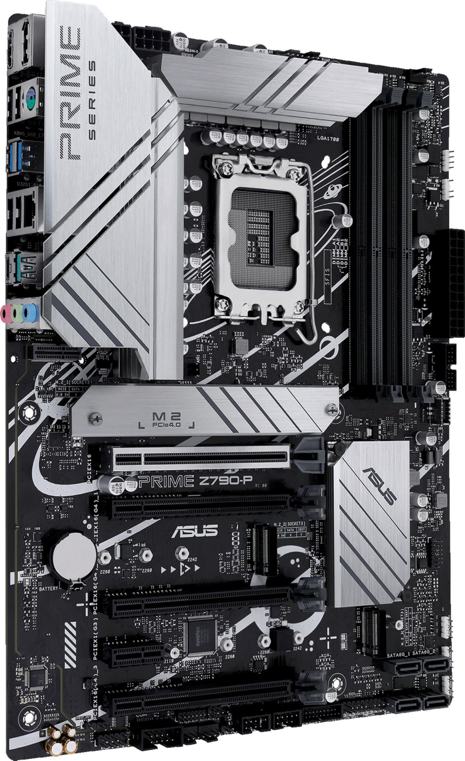 Matična ploča ASUS PRIME Z790-P, LGA1700, Z790, DDR5, 4800 - 7200 MHz, PCIe 5.0 x16, SATA3, RAID, 8-kanalni audio, 2.5Gb Ethernet, Display Port, ATX, USB 3.2-3