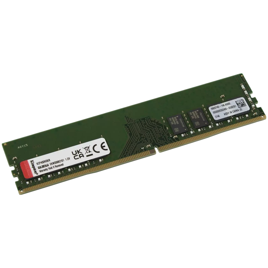 RAM KINGSTON Kingston DRAM Desktop PC 8GB (DDR4, 3200MHz, CL22, DIMM 288-pin)-1