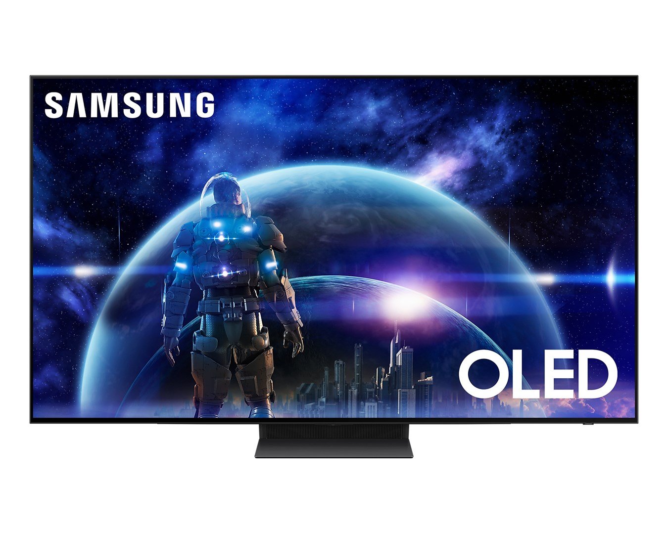 Televizor SAMSUNG QE48S90DAEXXH (122 cm, OLED, 4K UHD, Smart TV, HDR, Dolby Atmos)-0