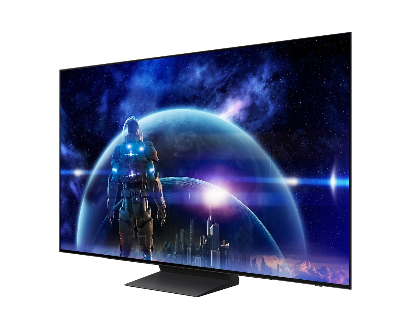 Televizor SAMSUNG QE48S90DAEXXH (122 cm, OLED, 4K UHD, Smart TV, HDR, Dolby Atmos)-1