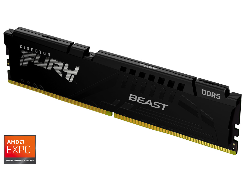 RAM KINGSTON FURY Beast 32GB 5600MT/s DDR5 CL36 DIMM (kapacitet 32 GB, brzina 5600MHz, latencija CL36)-1