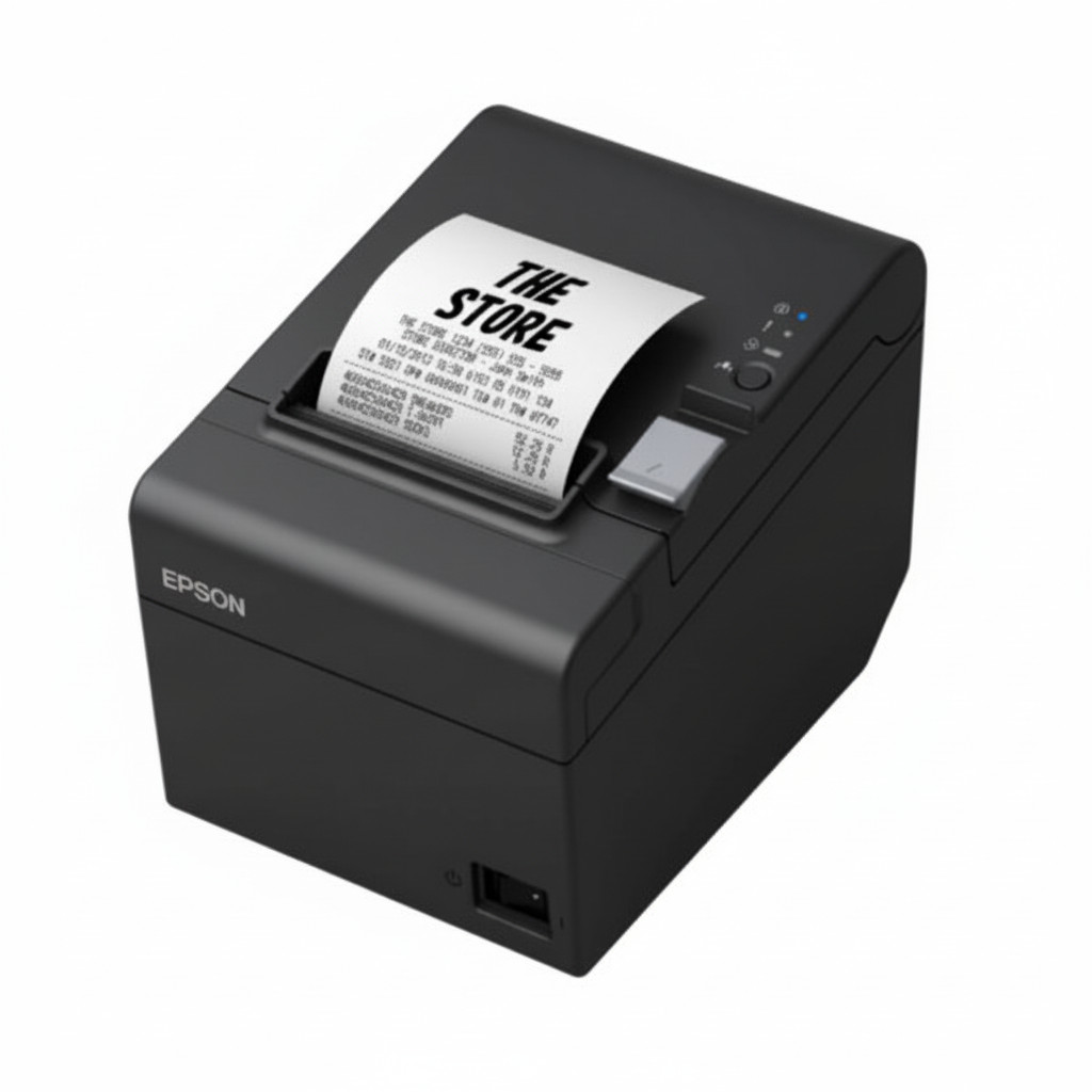 POS PRINTER EPSON TM-T20III ethernet (203dpi, 250mm/s, automatski rezač, USB, zidni nosač, crni)-1