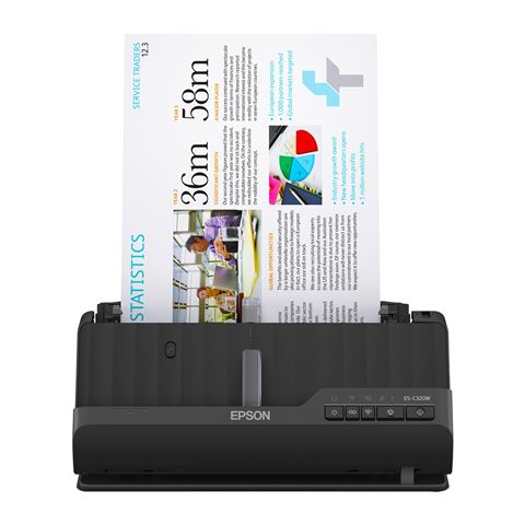 Skener EPSON ES-C320W (600dpi, wifi, dokument)-0