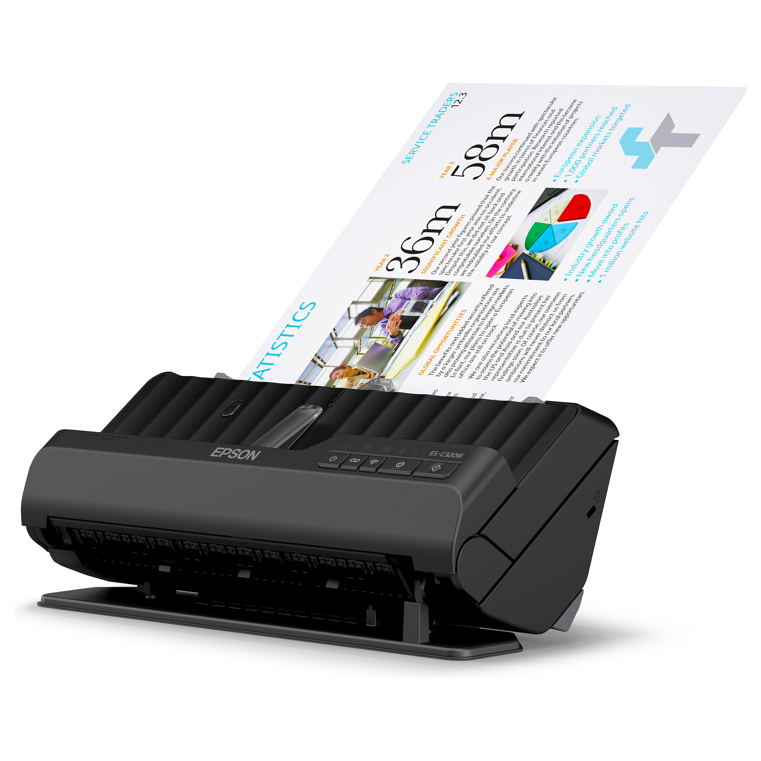Skener EPSON ES-C320W (600dpi, wifi, dokument)-4
