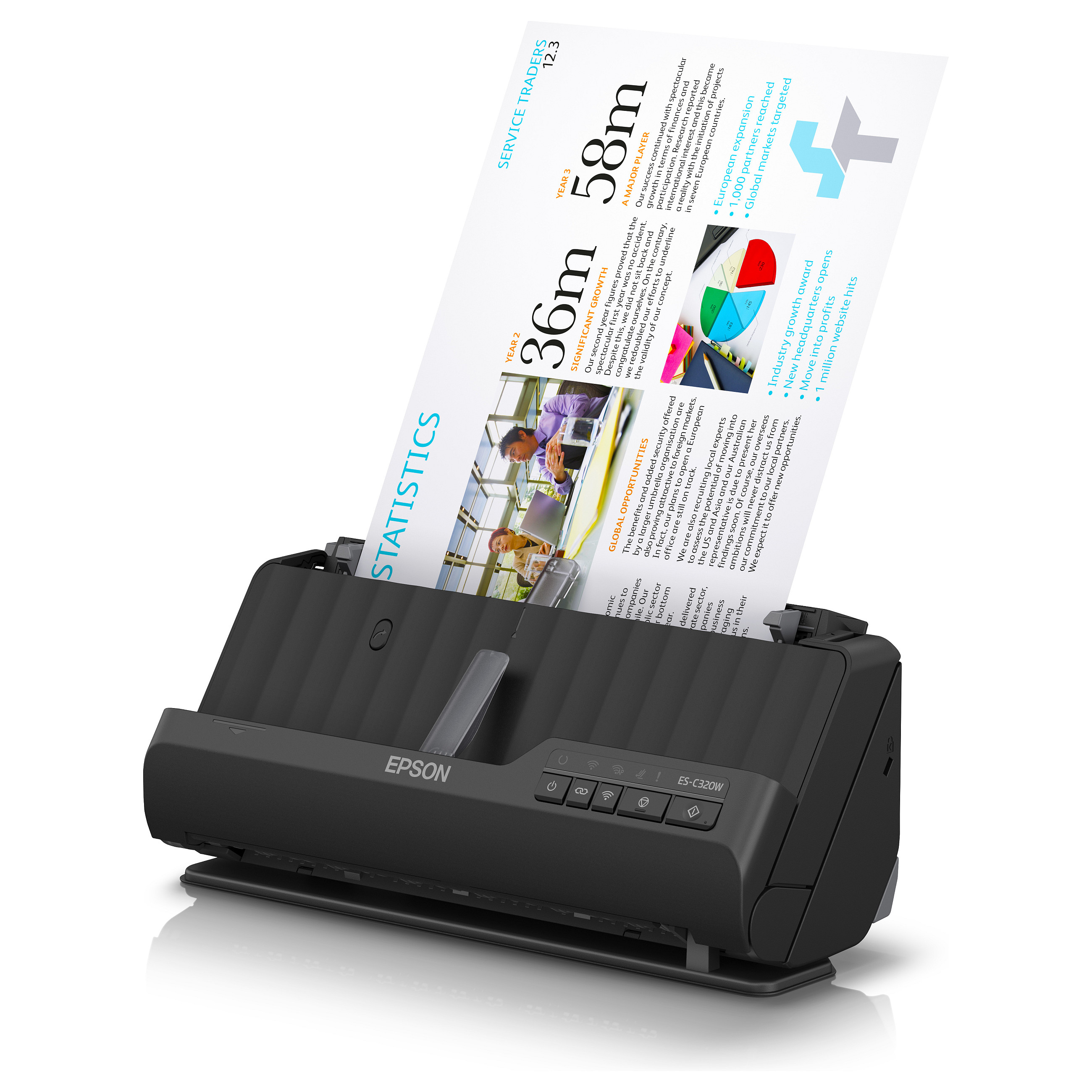 Skener EPSON ES-C320W (600dpi, wifi, dokument)-10