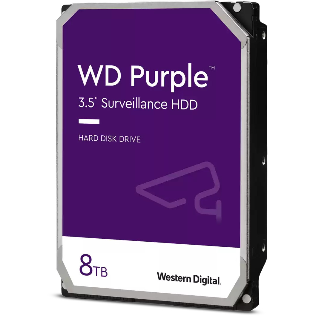 HDD INT 8TB WD Purple™ Surveillance 3,5" SATA WD85PURZ-8