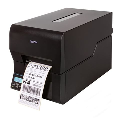 Label printer CITIZEN CL-E720 (thermal transfer, resolution 8 dots/mm (203 dpi), media width (max.) 118 mm, print width (max.) 104 mm, speed (max.) 200 mm/s, USB, Ethernet)-0