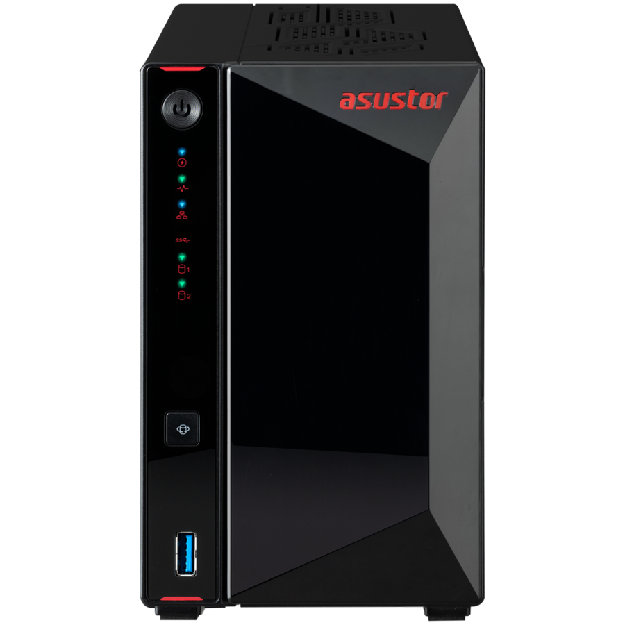 NAS ASUSTOR AS5402T 2 Bay (Quad-Core 2.0GHz, 4GB DDR4, Diskless)-1