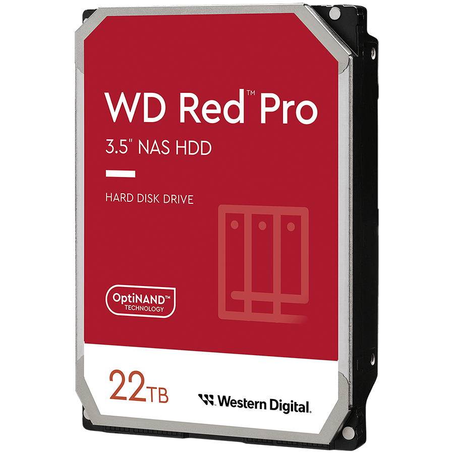 HDD Desktop WD Red Pro (3.5, 22TB, 512MB, 7200 RPM, SATA 6 Gb/s)-1