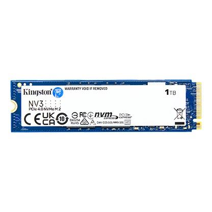 Kingston SSD 1TB NV3 M.2 2280 PCIe 4.0 NVMe SSD , EAN: 740617344790