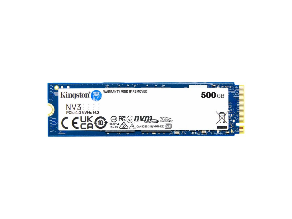 SSD 500GB KIN NV3 PCIe M.2 2280 NVMe SNV3S/500G-2