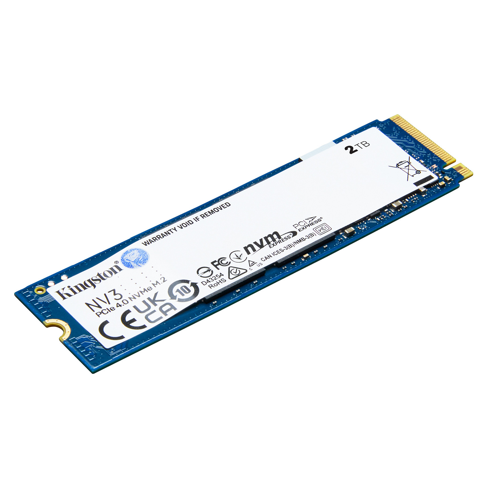 SSD 2TB KIN NV3 PCIe M.2 2280 NVMe SNV3S/2000G-6