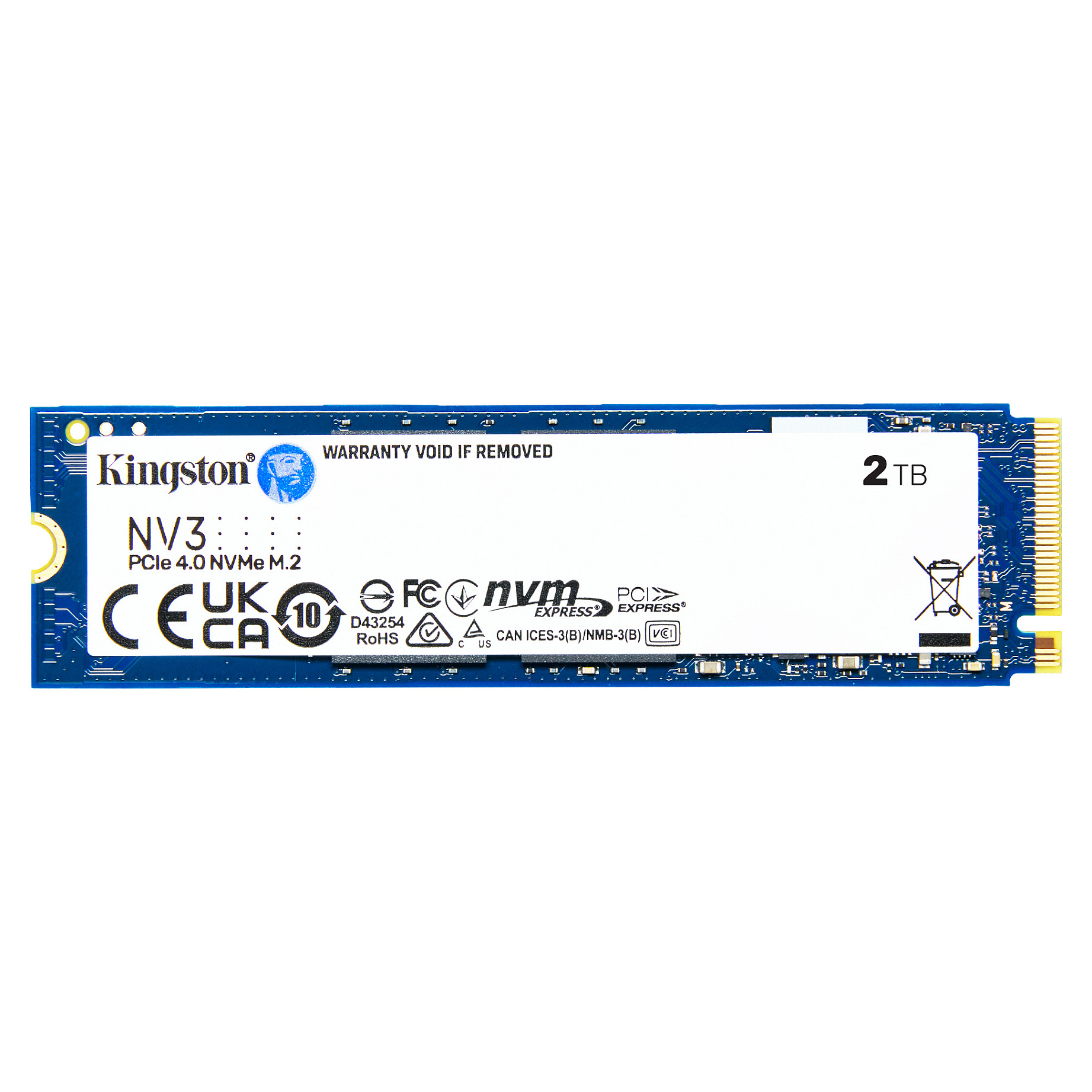 SSD 2TB KIN NV3 PCIe M.2 2280 NVMe SNV3S/2000G-10