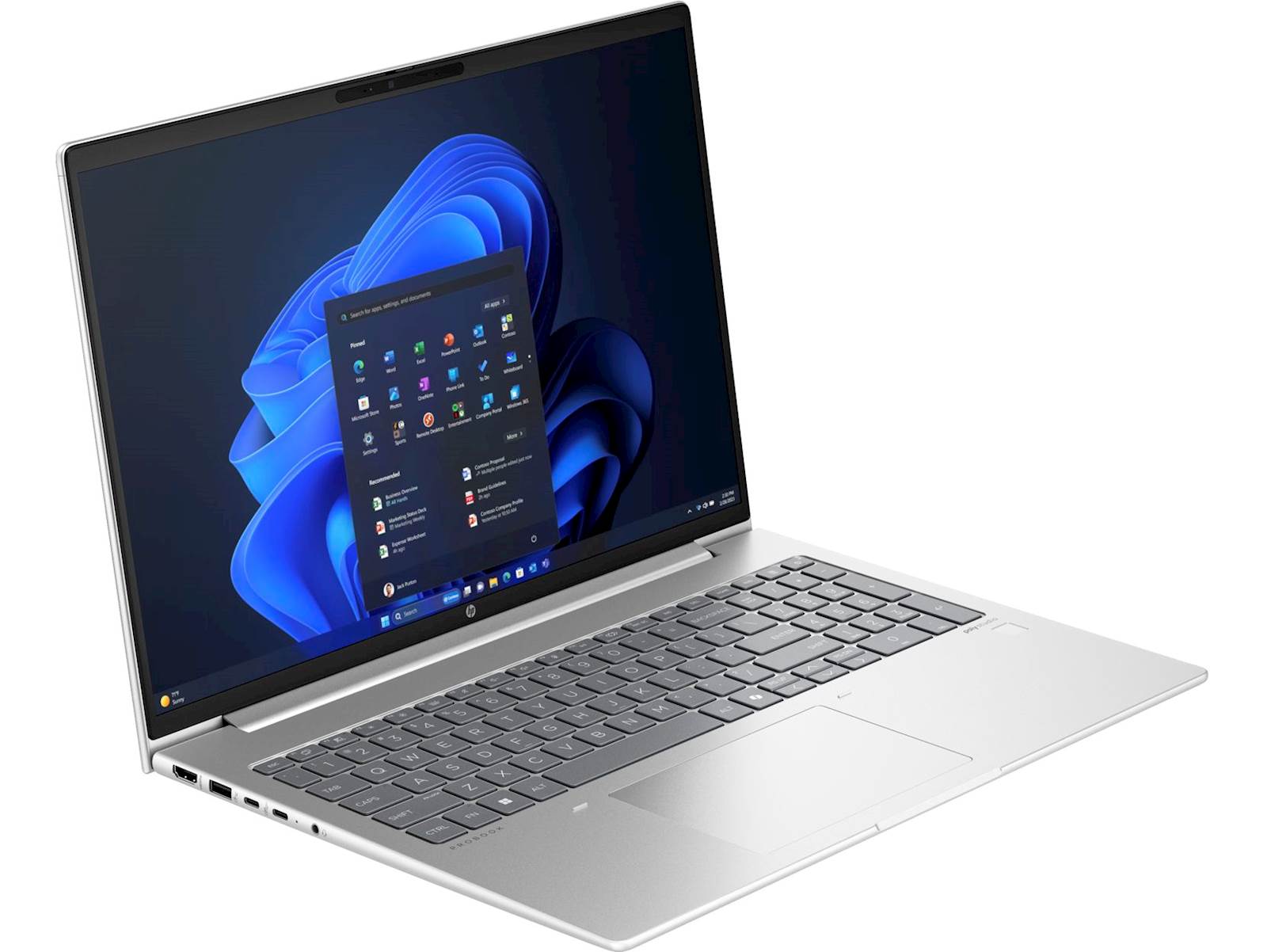 Laptop HP ProBook 460 G11 (16” IPS WUXGA, Intel Core Ultra 7 155U, 16GB RAM, 512GB SSD, Intel Graphics, Win11 Pro) srebrni-1