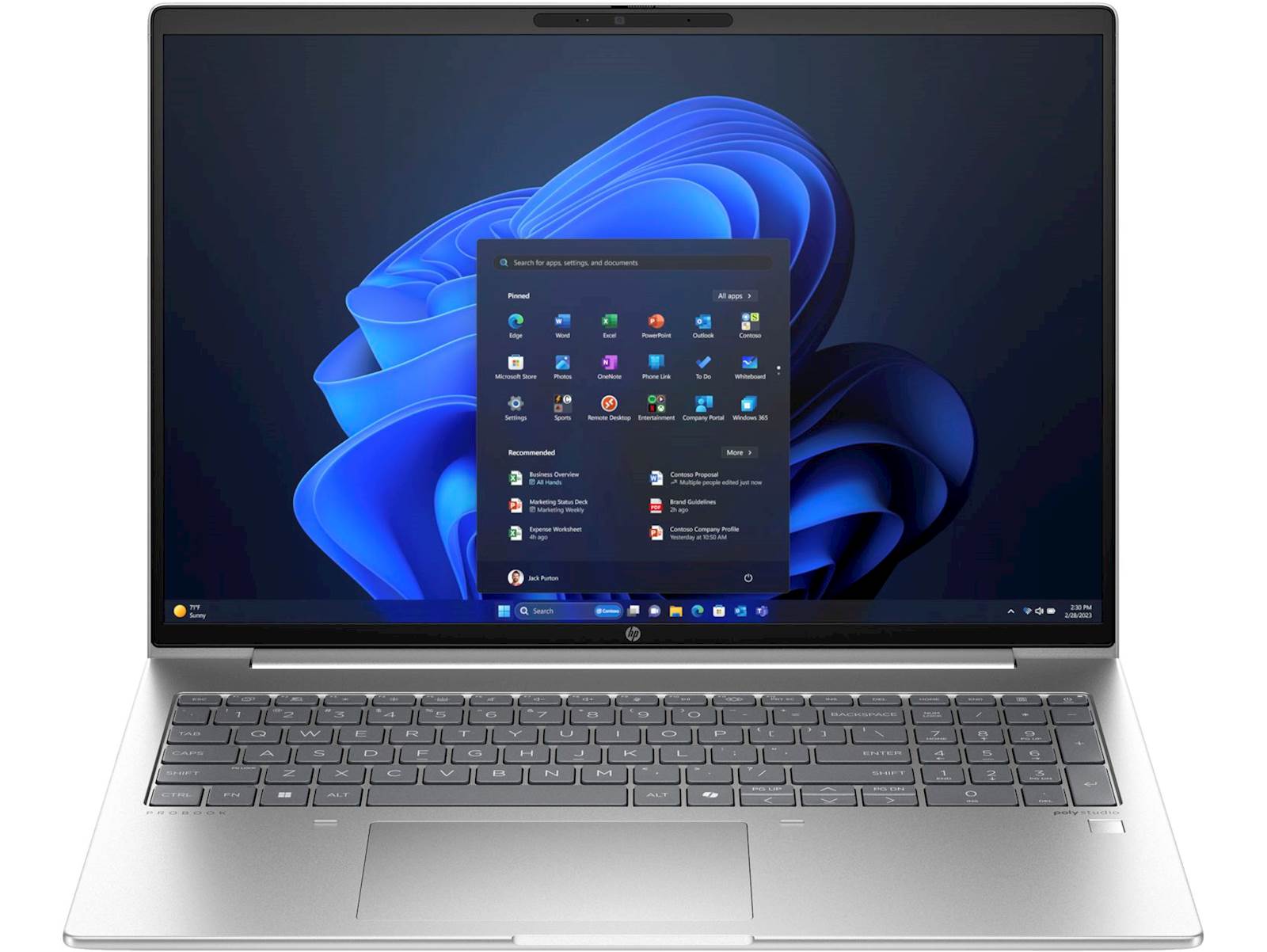 Laptop HP ProBook 460 G11 (16” IPS WUXGA, Intel Core Ultra 7 155U, 16GB RAM, 512GB SSD, Intel Graphics, Win11 Pro) srebrni-0